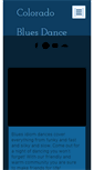 Mobile Screenshot of coloradobluesdance.com